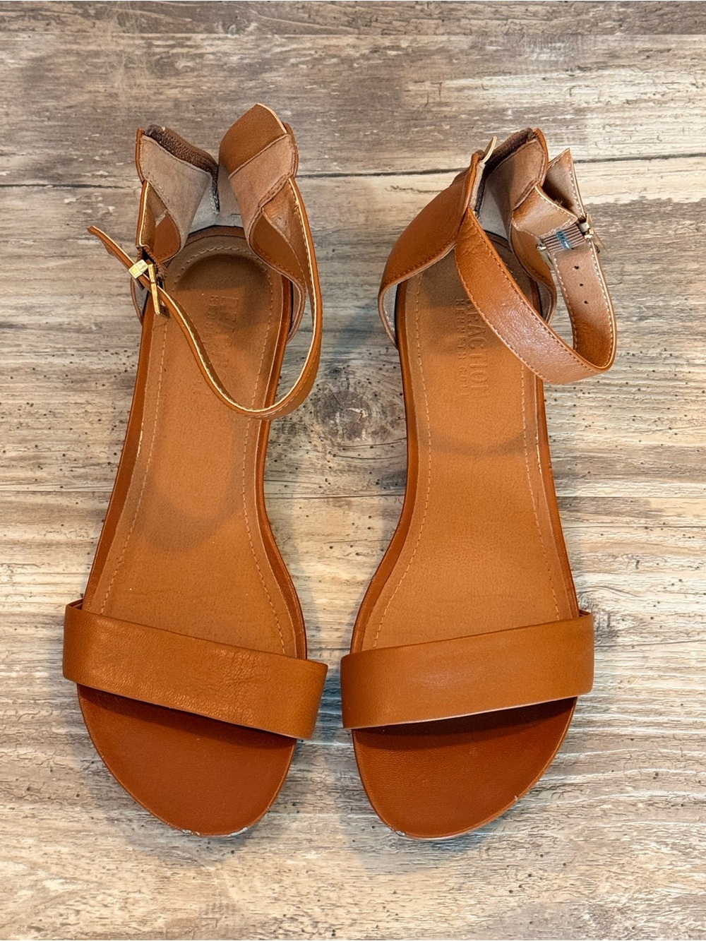 Kenneth Cole Reaction Women’s Tan Ankle-Strap Sandals